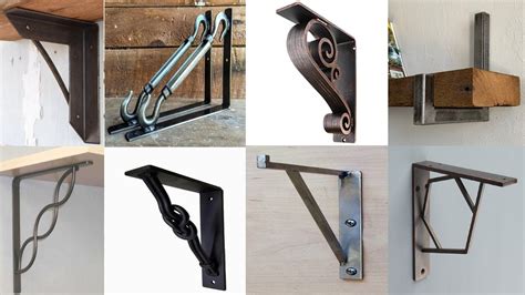 make metal shelf brackets|homemade shelf brackets.